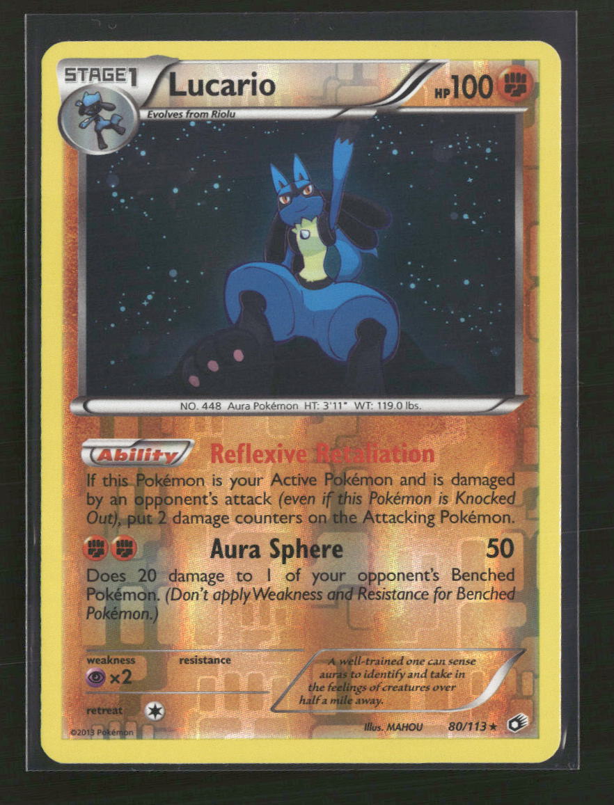 Legendary Treasures Lucario #80/113