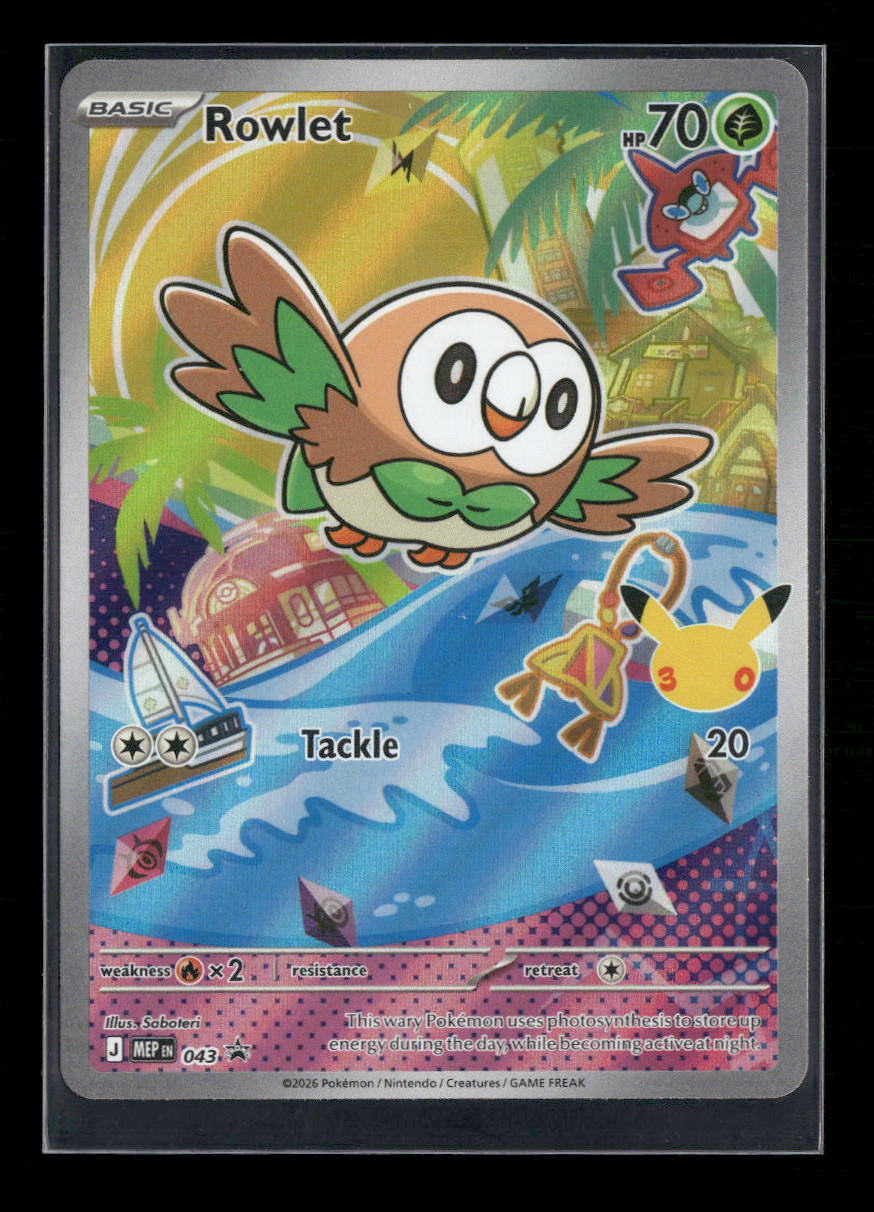 ME: Mega Evolution Promo Rowlet #043