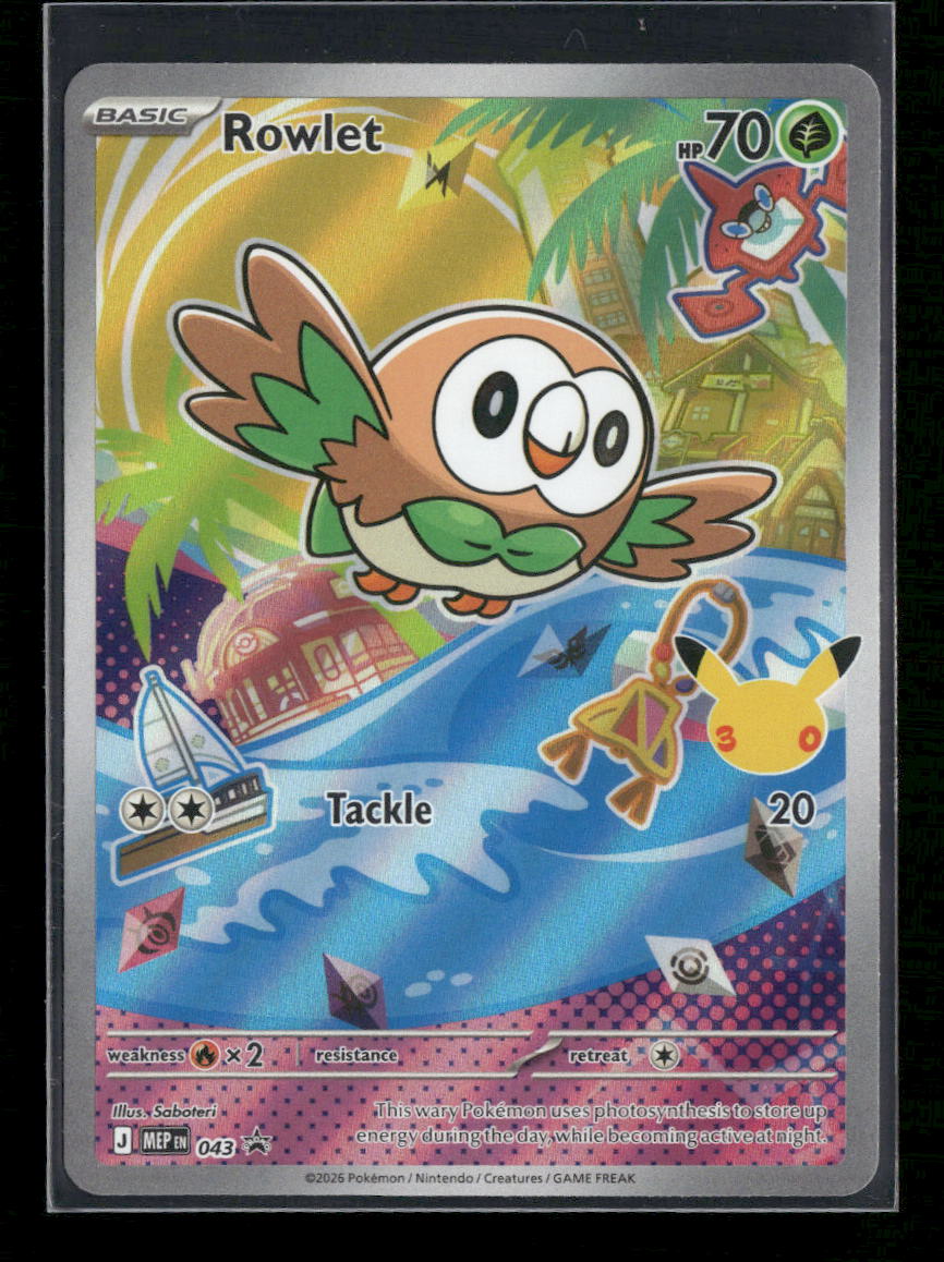 ME: Mega Evolution Promo Rowlet #043