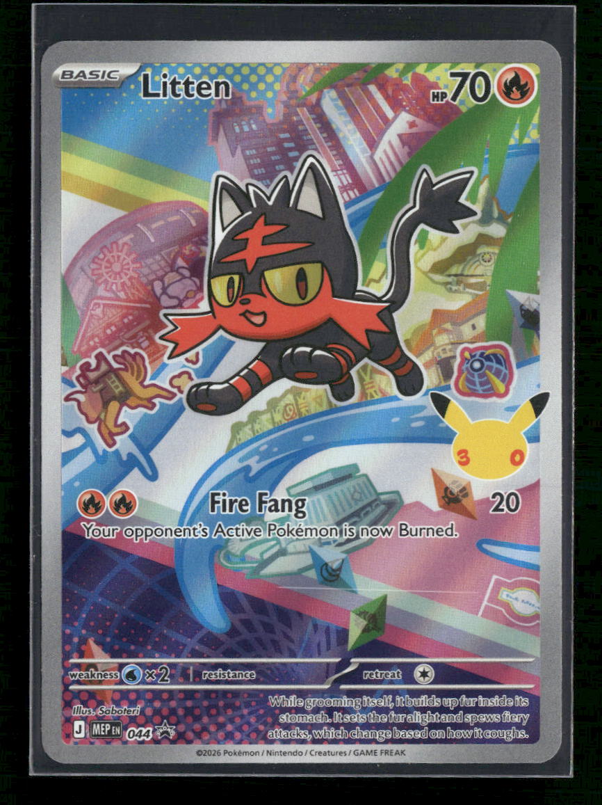 ME: Mega Evolution Promo Litten #044