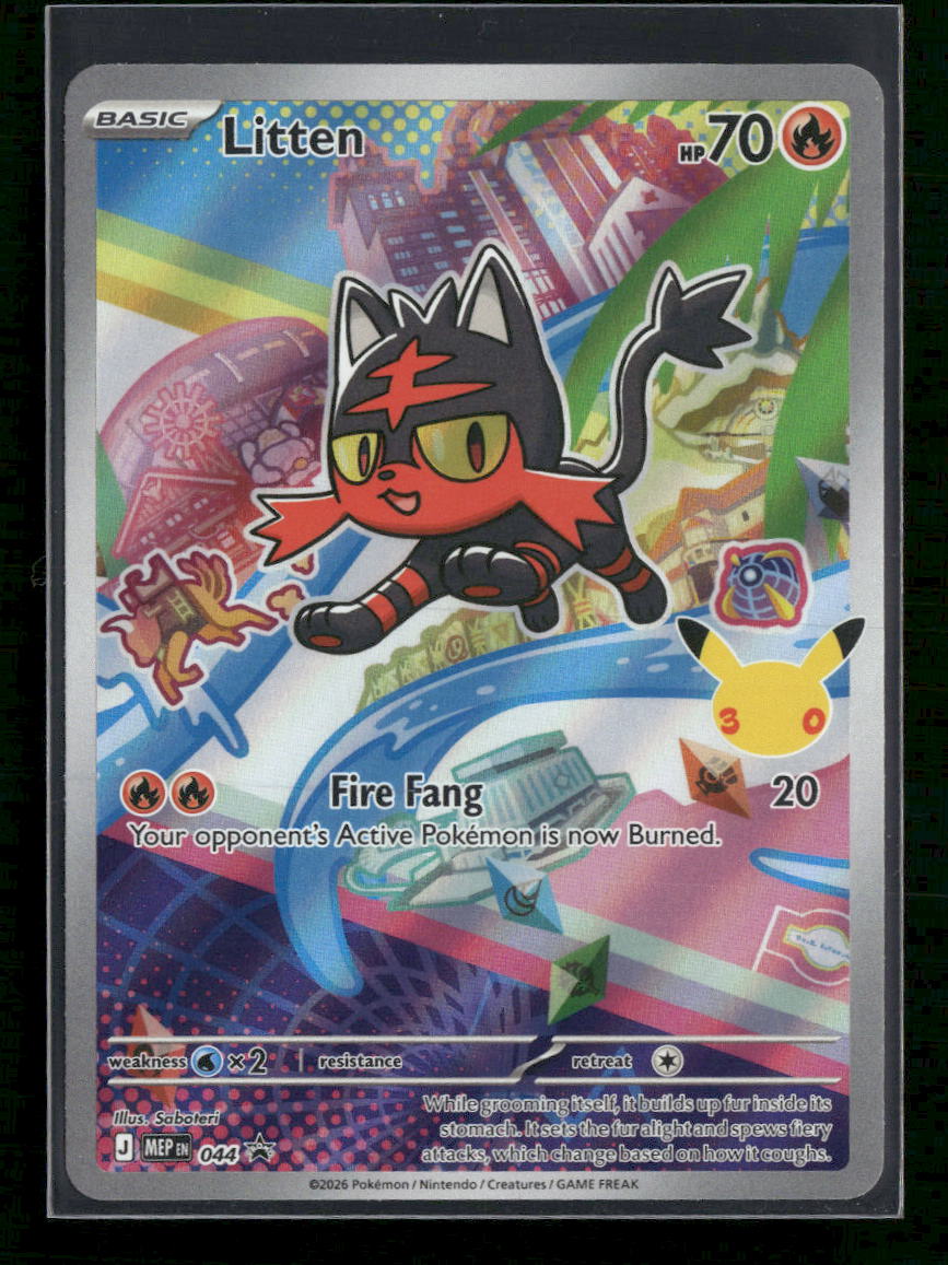 ME: Mega Evolution Promo Litten #044