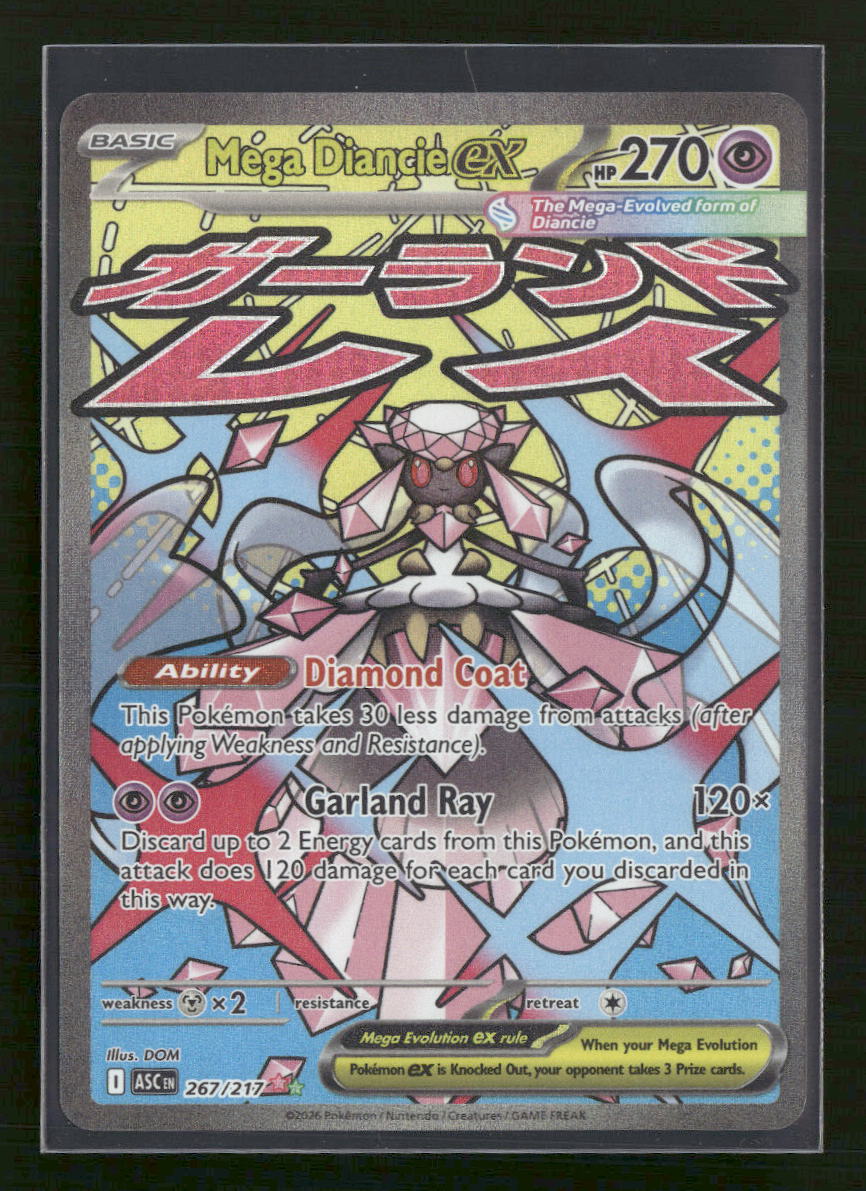 ME: Ascended Heroes Mega Diancie ex #267/217