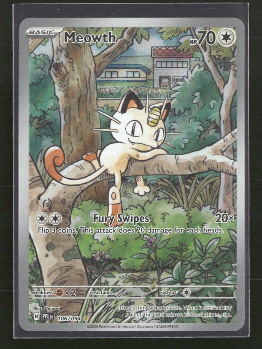 ME02: Phantasmal Flames Meowth #106/094