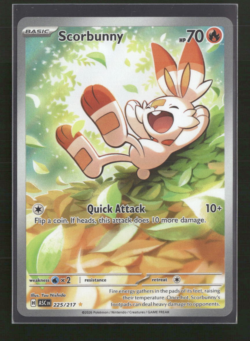 ME: Ascended Heroes Scorbunny #225/217