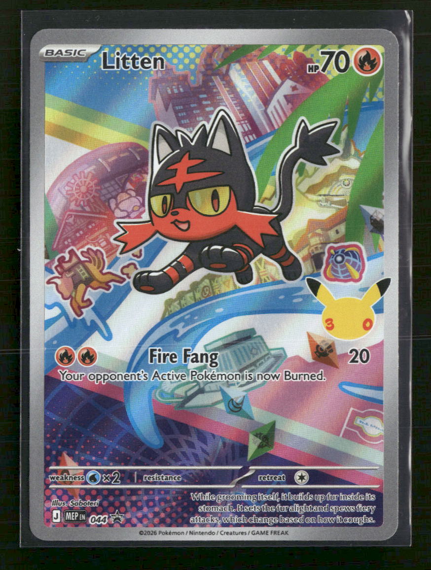 ME: Mega Evolution Promo Litten #044