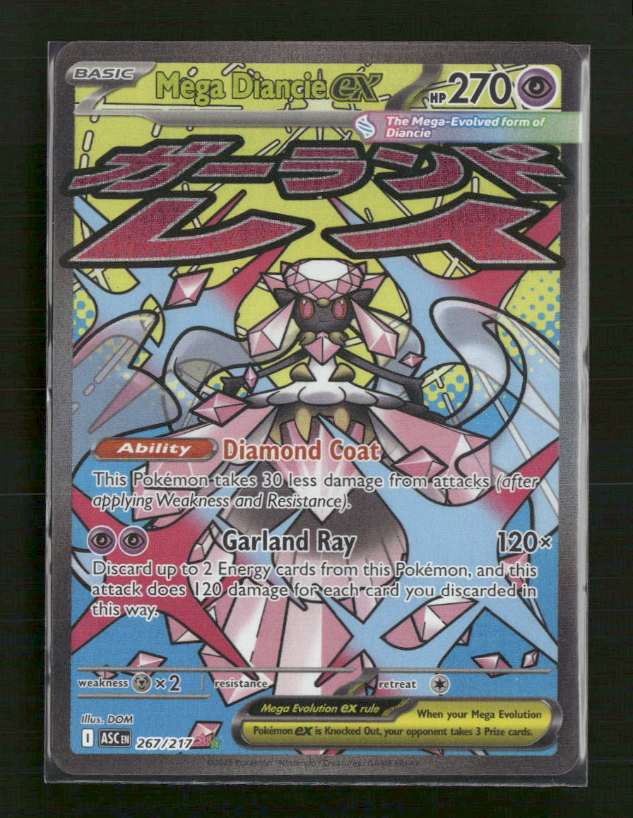 ME: Ascended Heroes Mega Diancie ex #267/217