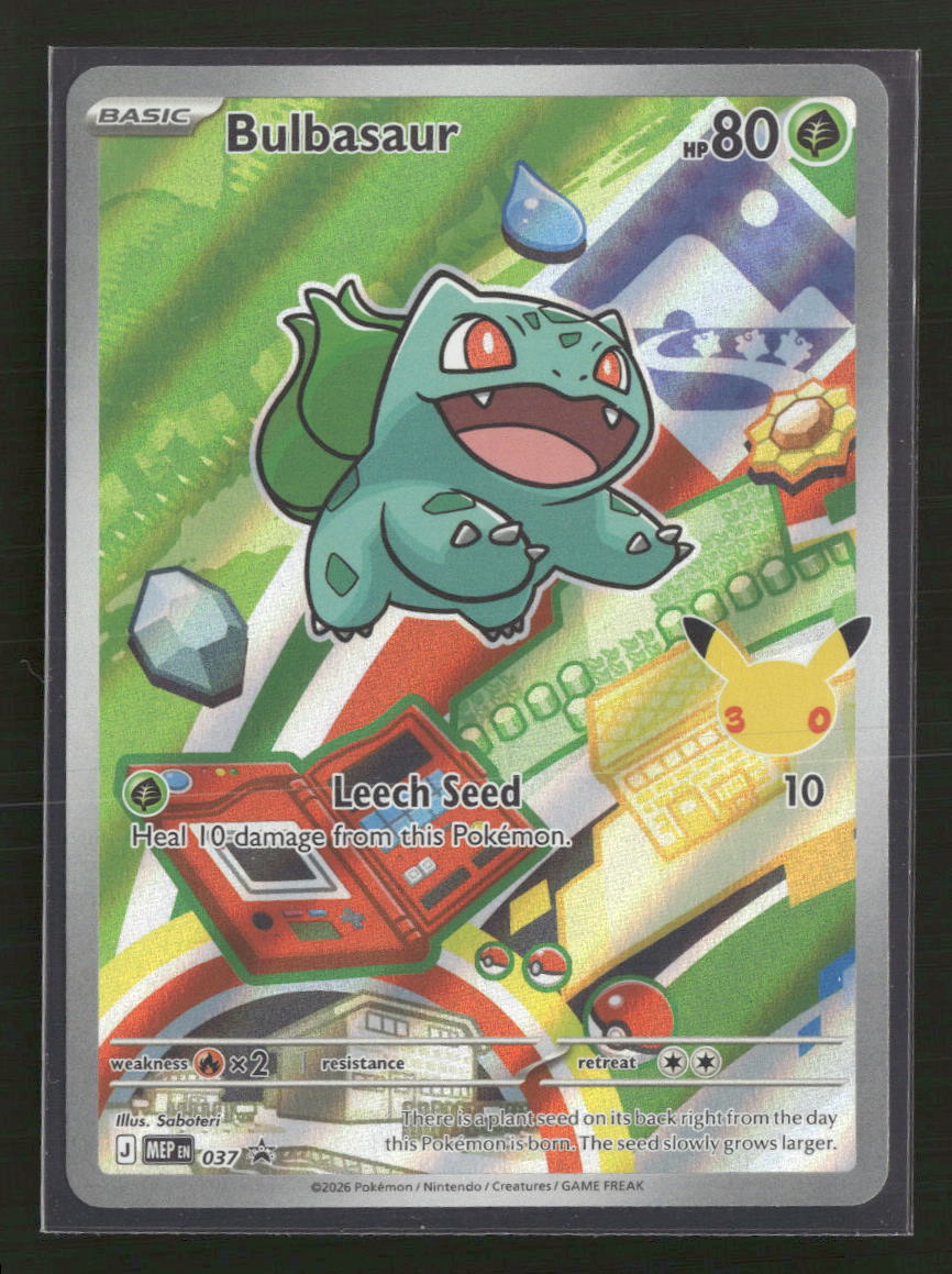 ME: Mega Evolution Promo Bulbasaur #037