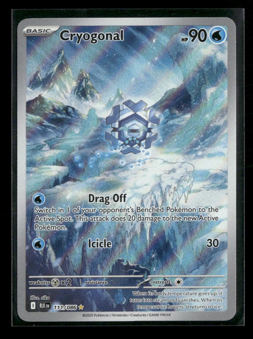 SV: Black Bolt Cryogonal #111/086