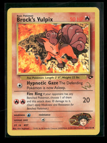 WoTC Promo Brock's Vulpix [W Stamped] #037/132