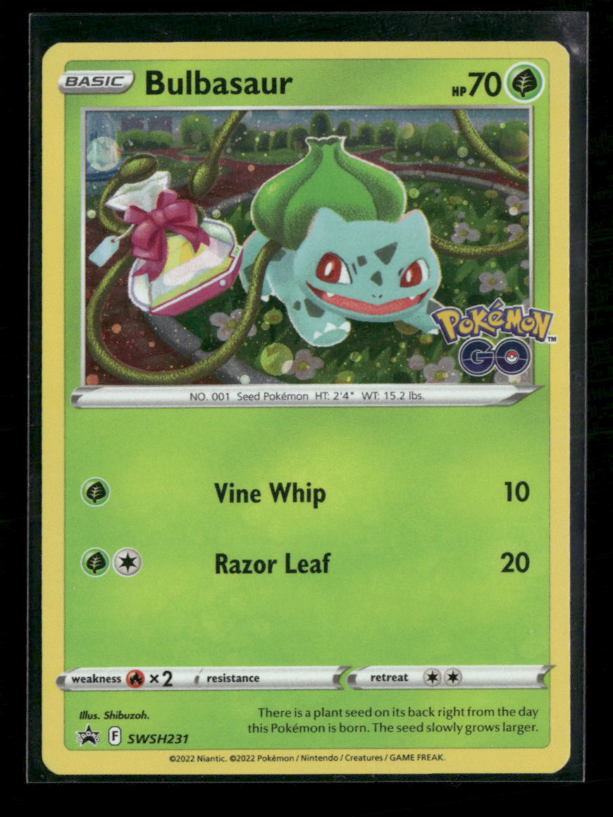SWSH: Sword & Shield Promo Cards Bulbasaur #SWSH231