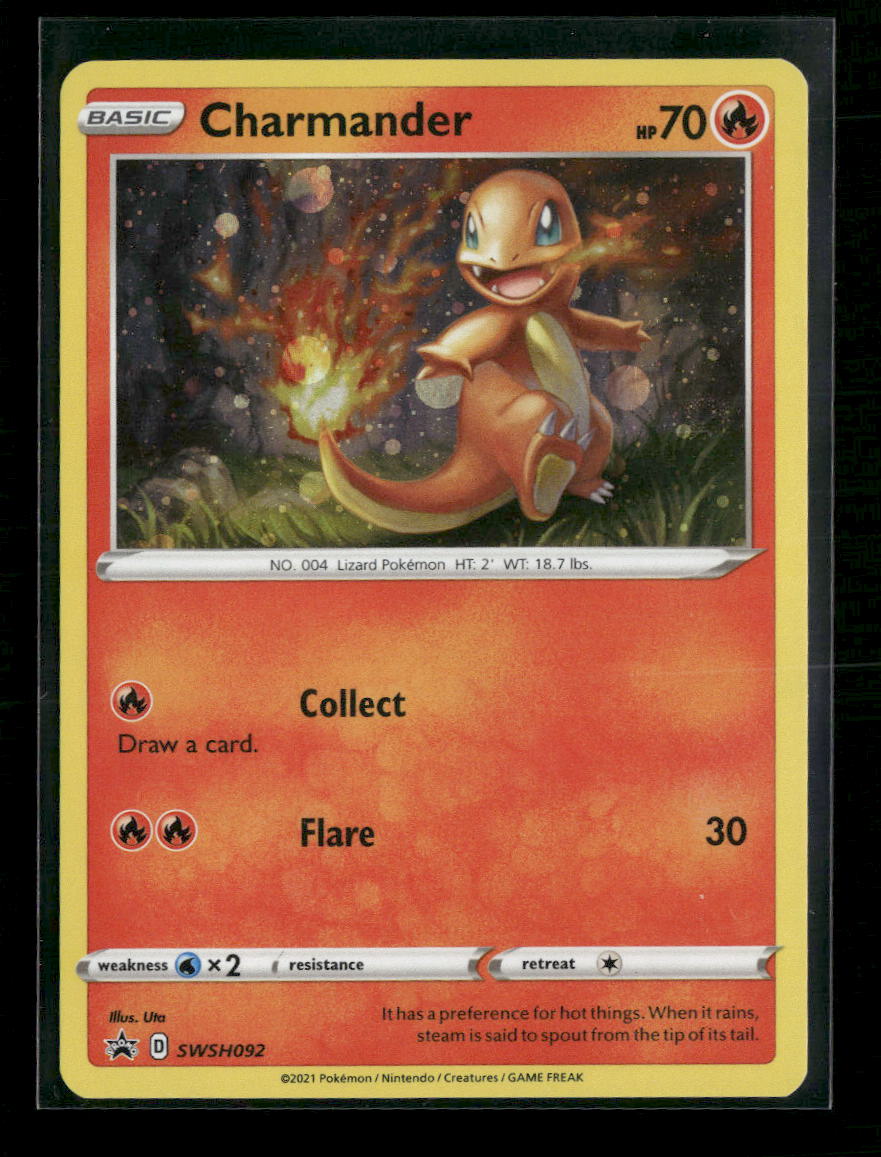 SWSH: Sword & Shield Promo Cards Charmander #SWSH092