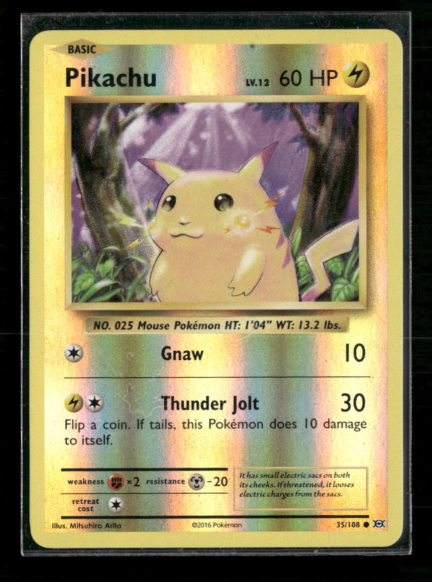 XY - Evolutions Pikachu #35/108