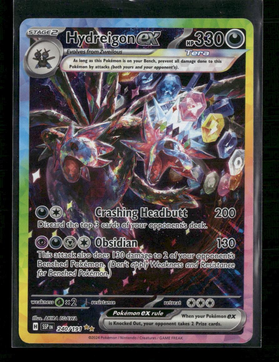 SV08: Surging Sparks Hydreigon ex #240/191