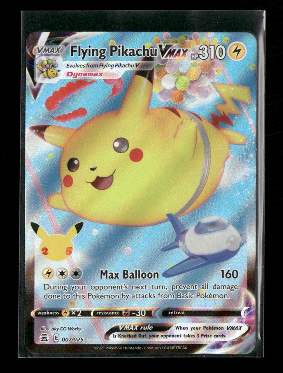 Celebrations Flying Pikachu VMAX #007/025