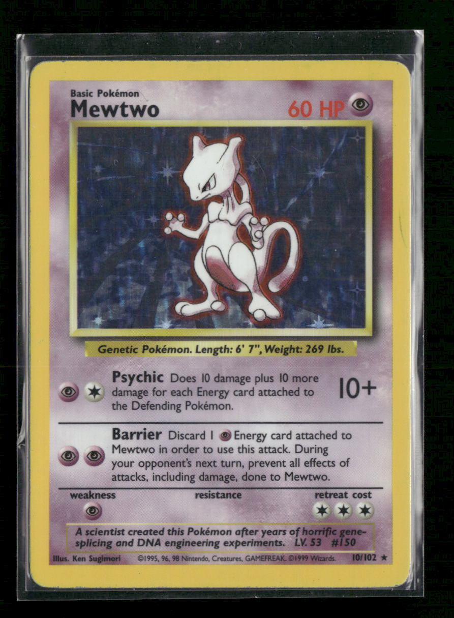 Base Set Mewtwo #010/102