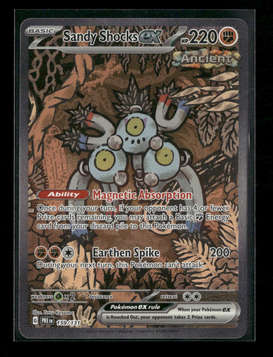 SV: Prismatic Evolutions Sandy Shocks ex #159/131