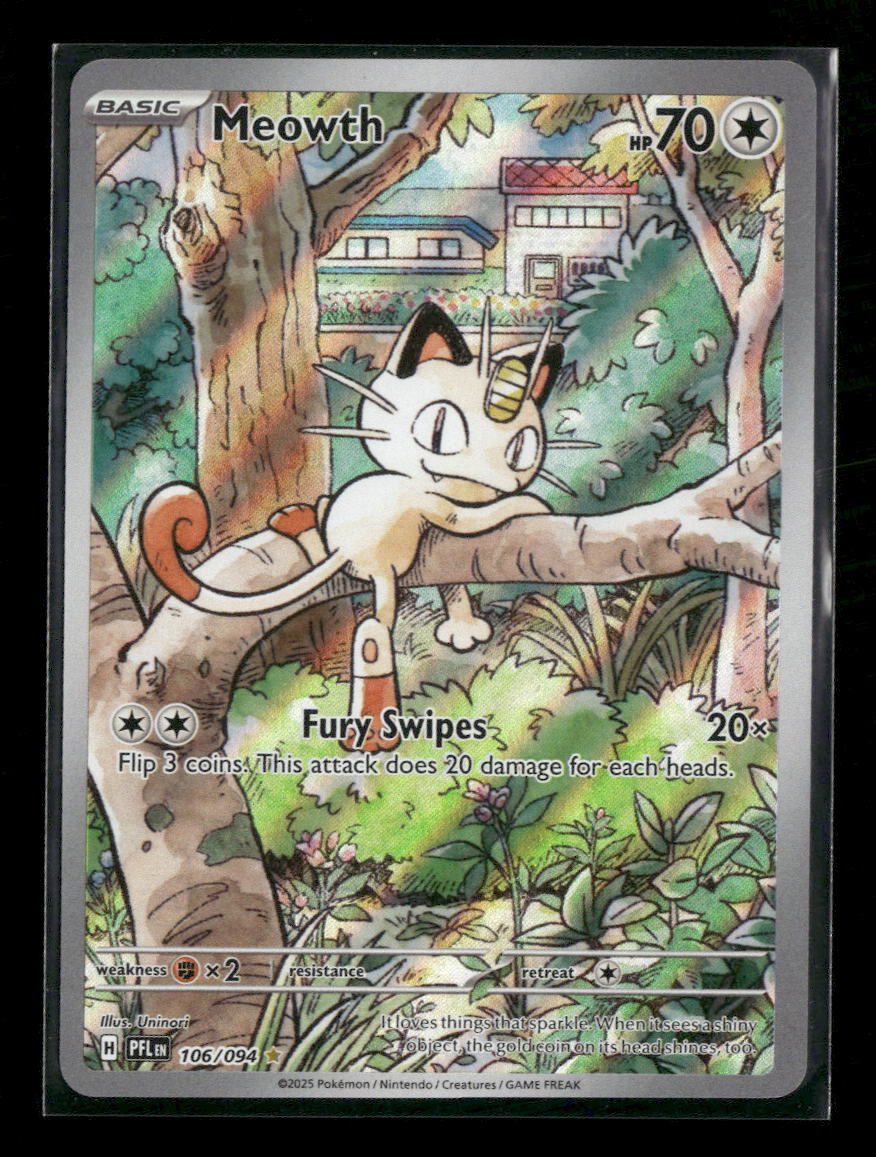 ME02: Phantasmal Flames Meowth #106/094