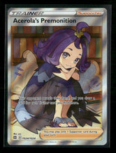 SWSH09: Brilliant Stars Trainer Gallery Acerola's Premonition #TG24/TG30