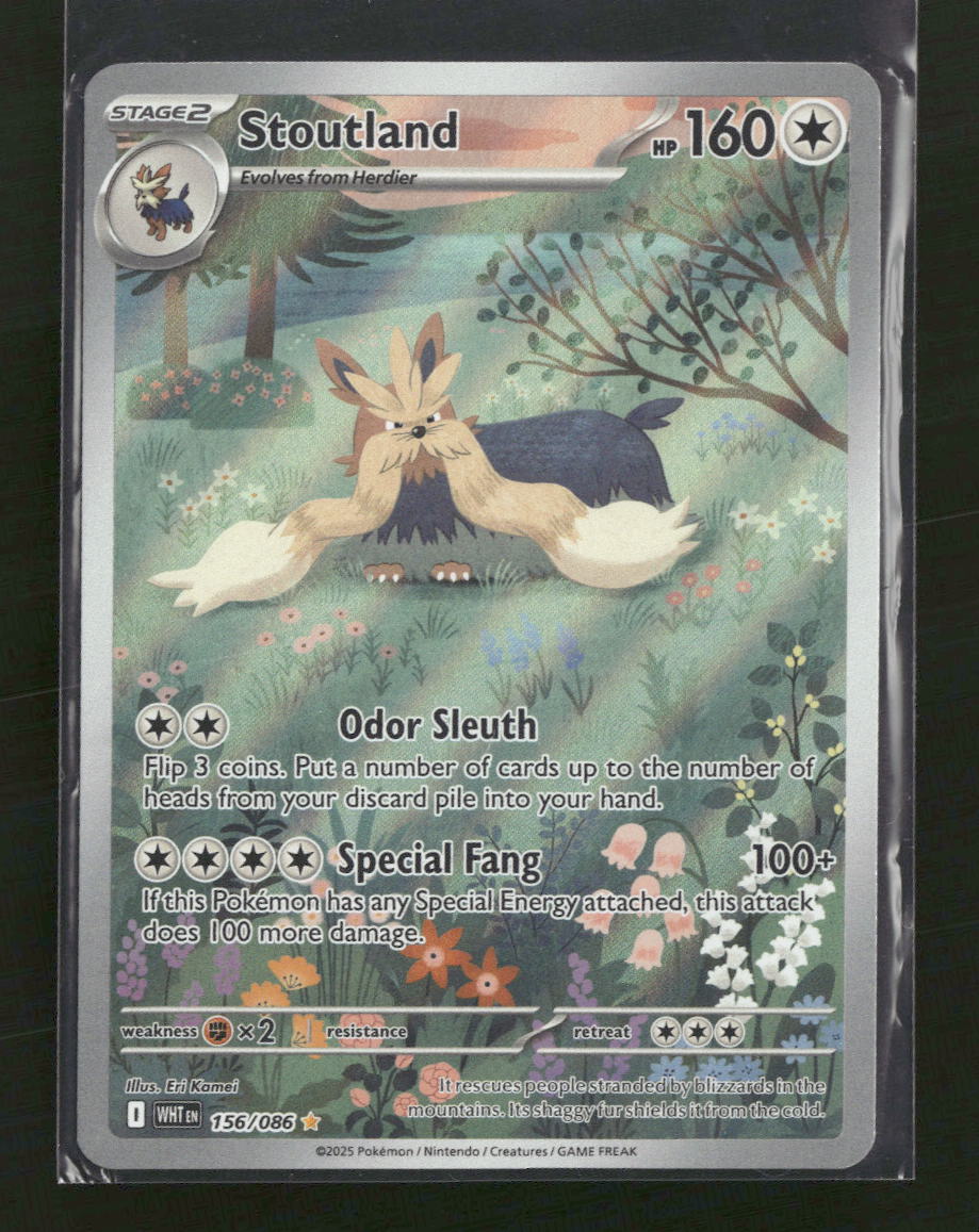 SV: White Flare Stoutland #156/086