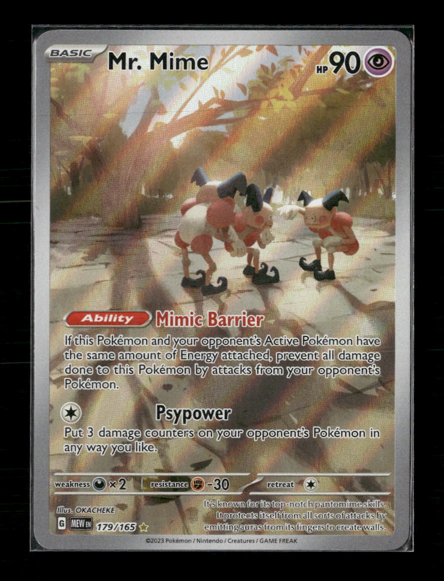 SV: Scarlet & Violet 151 Mr. Mime #179/165