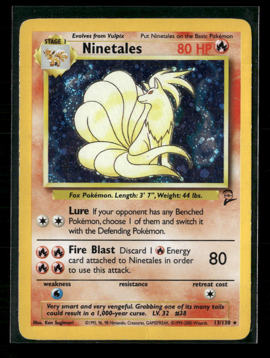 Base Set 2 Ninetales #013/130