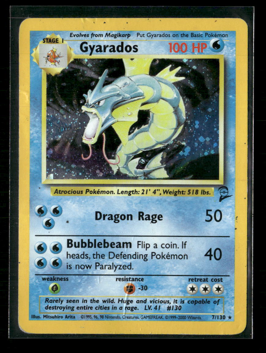 Base Set 2 Gyarados #007/130 Damaged