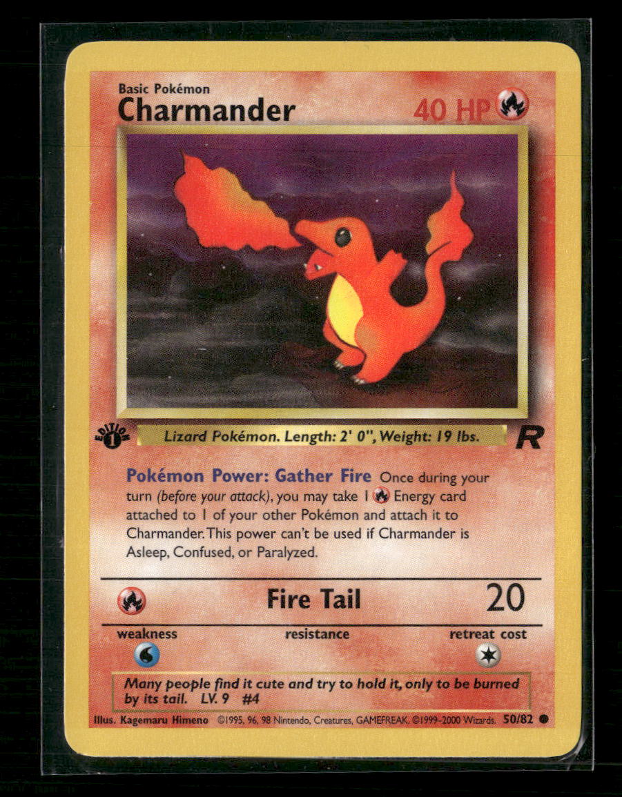 Team Rocket Charmander #50/82