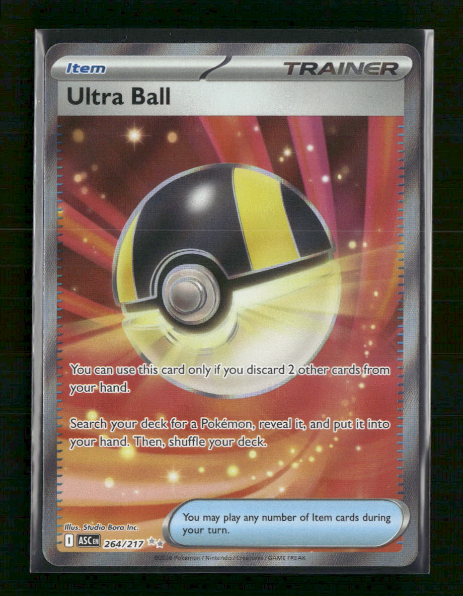 ME: Ascended Heroes Ultra Ball #264/217