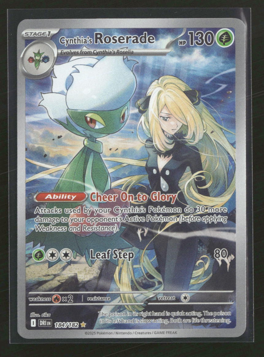 SV10: Destined Rivals Cynthia's Roserade #184/182