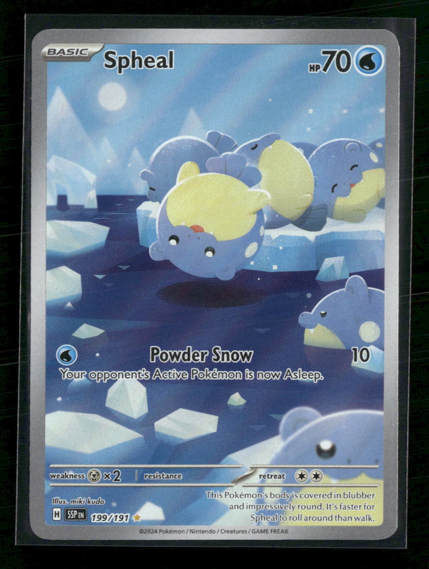 SV08: Surging Sparks Spheal #199/191