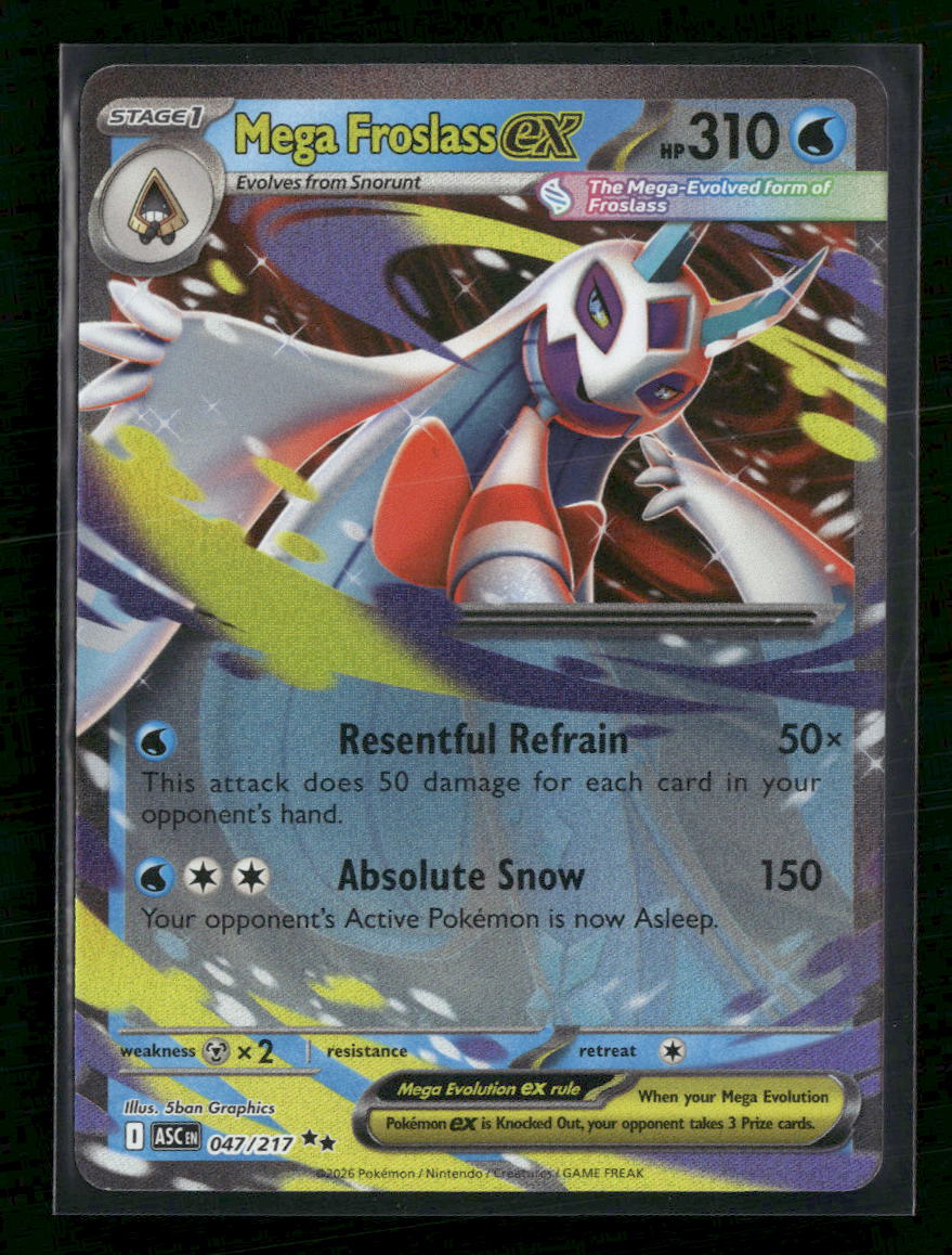 ME: Ascended Heroes Mega Froslass ex #047/217