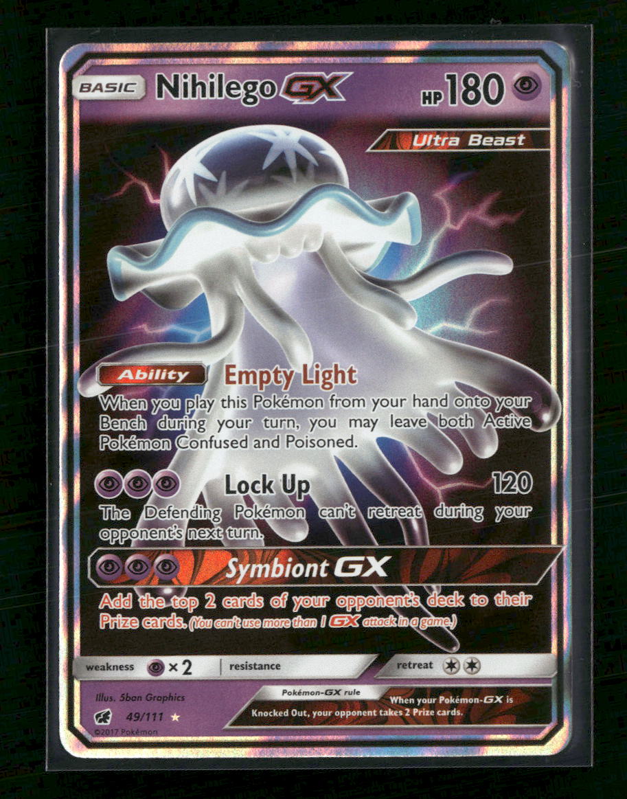 SM - Crimson Invasion Nihilego GX #49/111