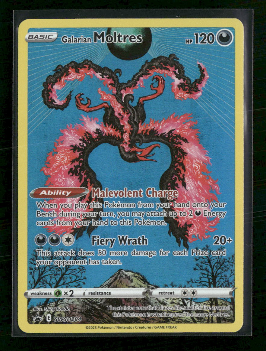 SWSH: Sword & Shield Promo Cards Galarian Moltres #SWSH284