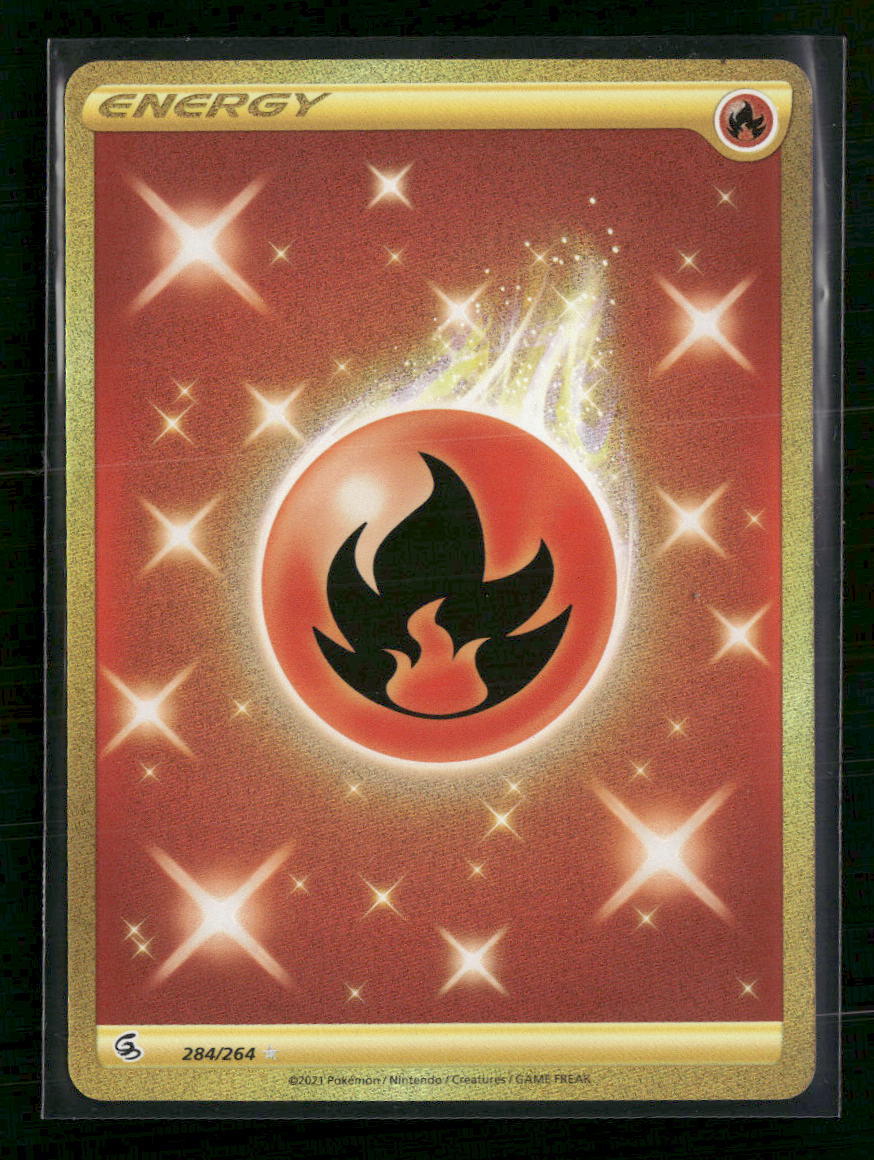 SWSH08: Fusion Strike Fire Energy (Secret) #284/264