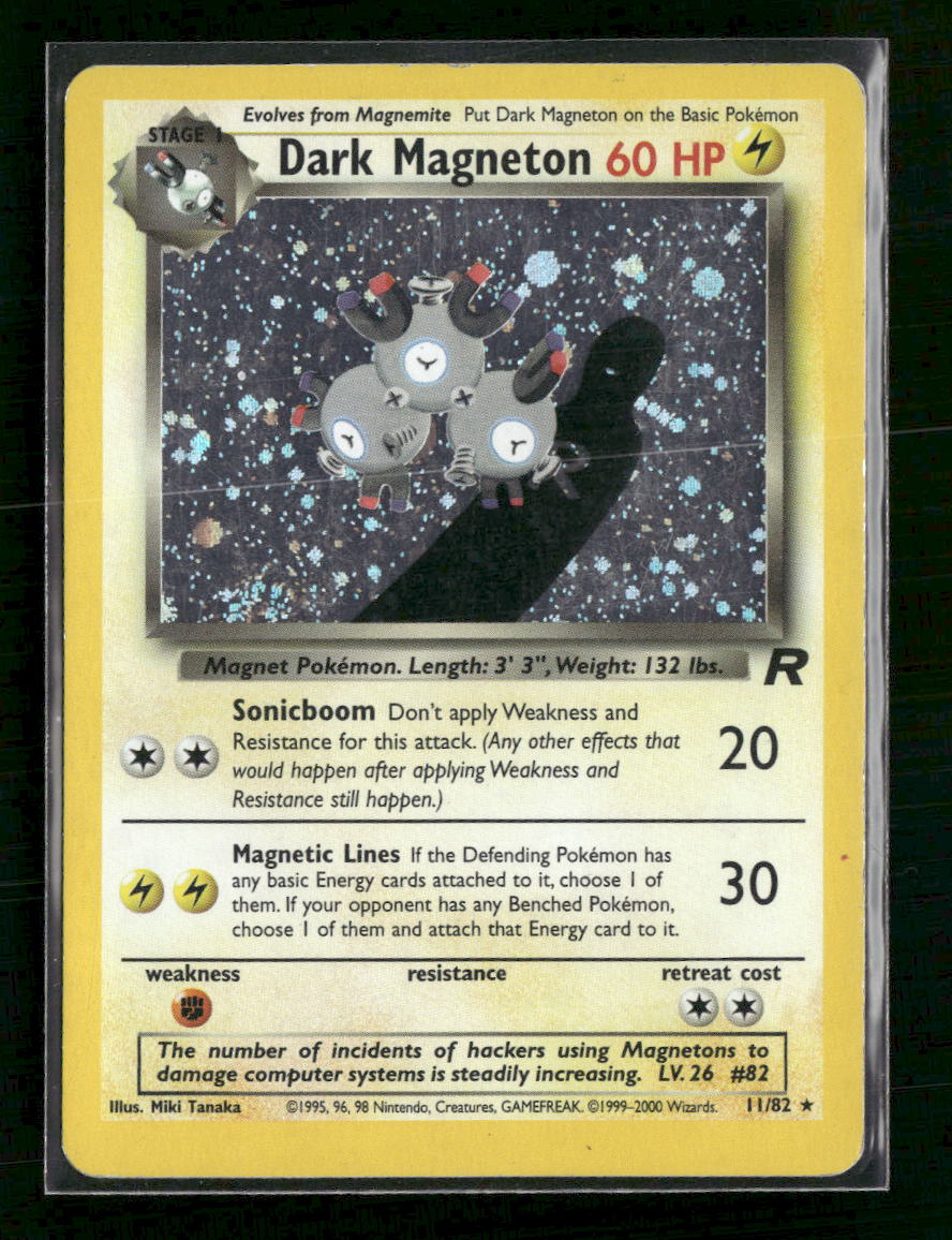 Team Rocket Dark Magneton (11) #11/82