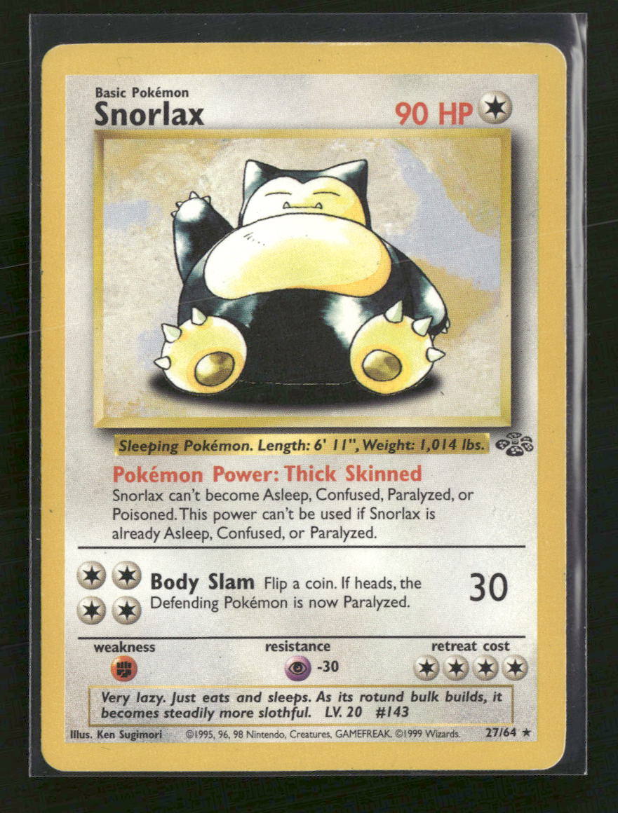 Jungle Snorlax (27) #27/64