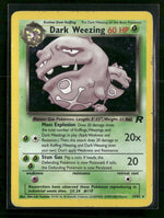 Team Rocket Dark Weezing (14) #14/82 Damaged