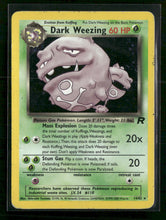Team Rocket Dark Weezing (14) #14/82 Damaged