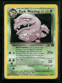 Team Rocket Dark Weezing (14) #14/82 Damaged