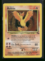 Fossil Moltres (12) #12/62 Damaged