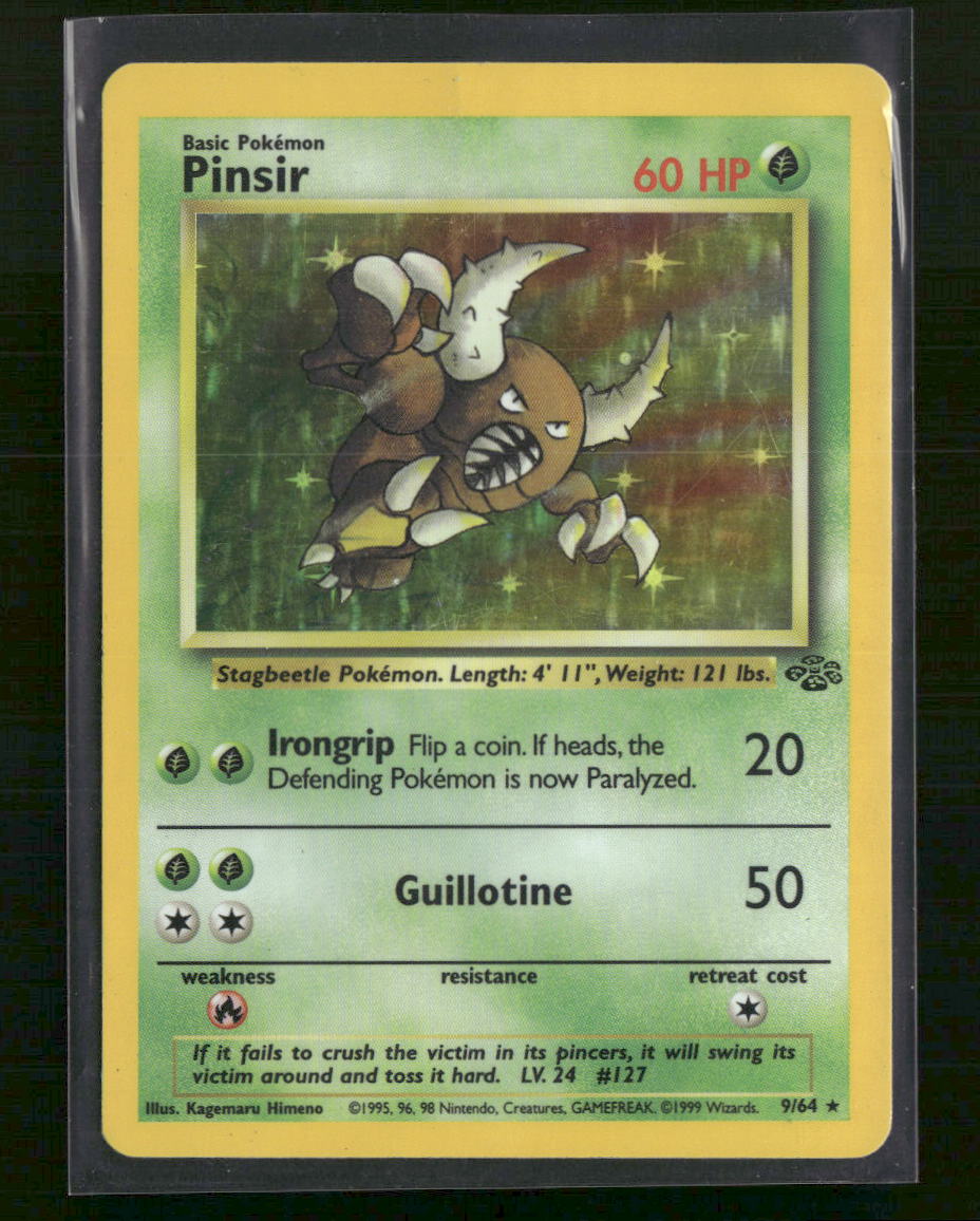 Jungle Pinsir (9) #09/64 Damaged