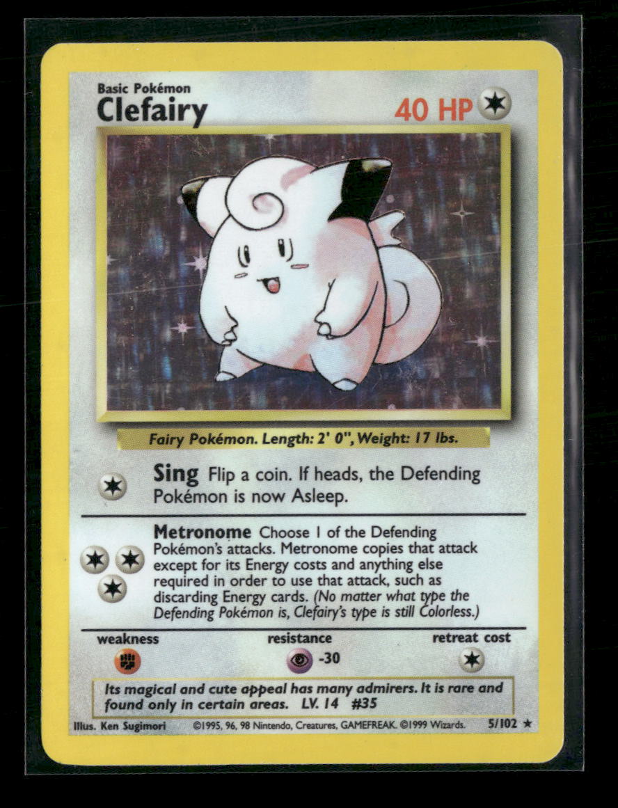 Base Set Clefairy #005/102