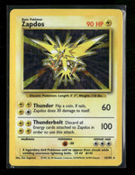 Base Set Zapdos #016/102