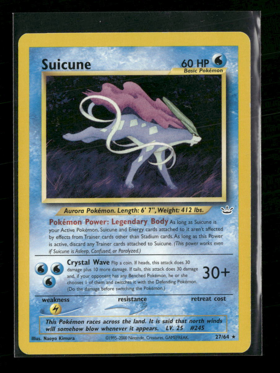 Neo Revelation Suicune (27) #27/64
