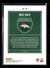 2024 Donruss Downtown Bo Nix #19