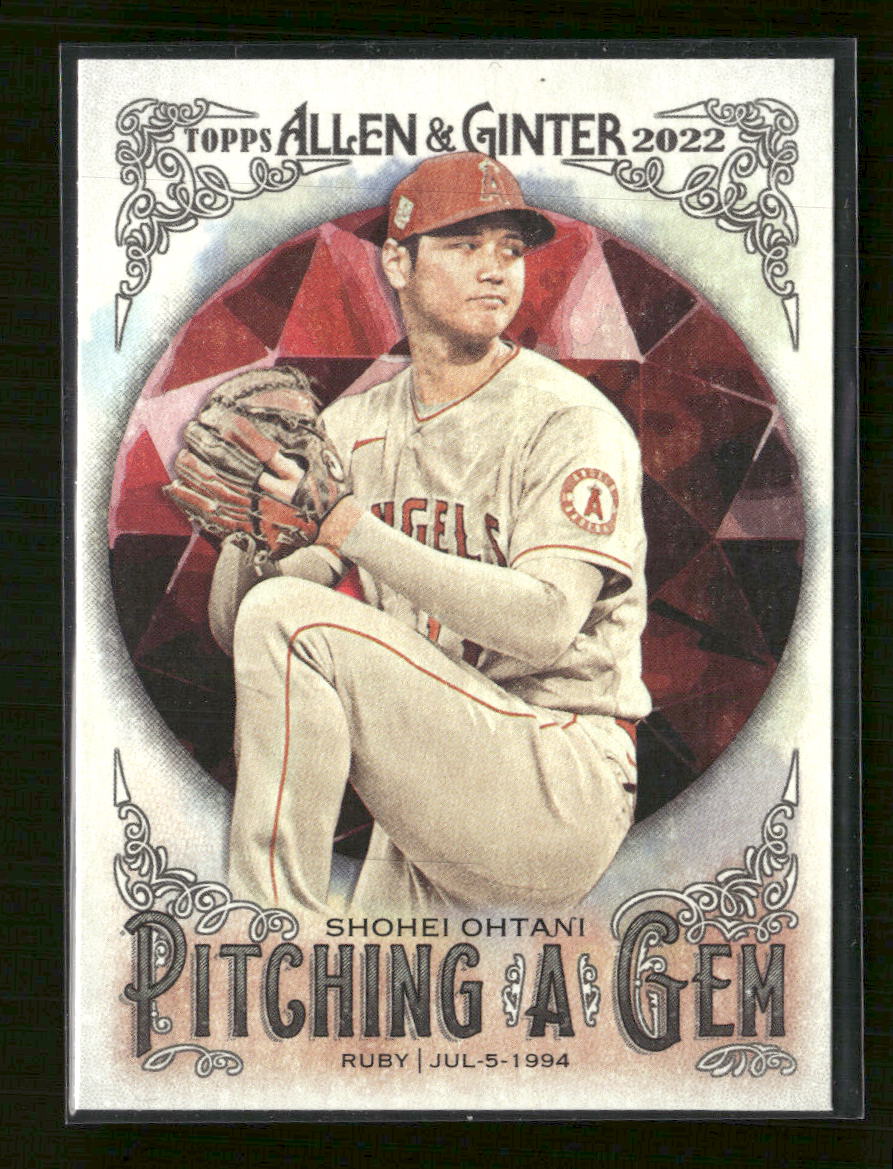 2022 Topps Allen & Ginter Pitching a Gem Shohei Ohtani #PAG-9