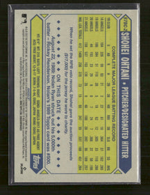 2022 Topps Chrome 1987 Topps Baseball 35th Anniversary Shohei Ohtani #87BC-2