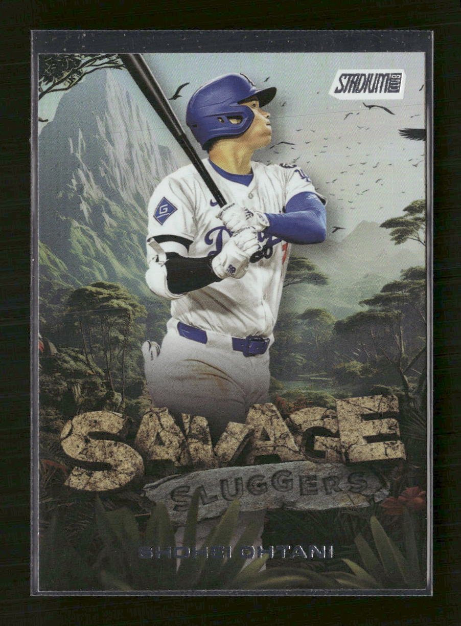 2025 Stadium Club Savage Sluggers Shohei Ohtani #SS-7