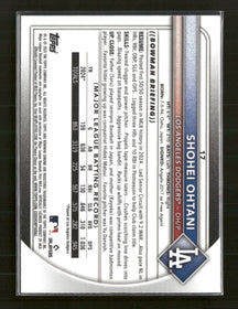 2025 Bowman Chrome Mojo Refractor Shohei Ohtani #17