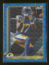 2025 Topps Chrome Blue Refractor Davante Adams #/150 #165